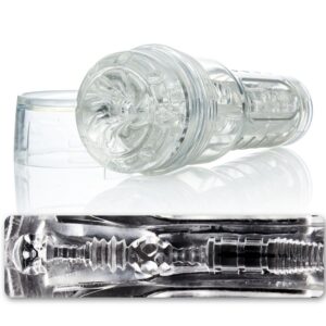Прозрачный мастурбатор Fleshlight - Go Torque Ice