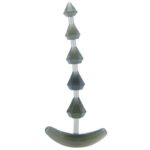 Дымчатая анальная цепочка PLIABLE PROBE - 15 см.