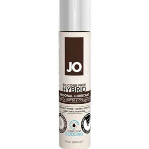 Водно-масляный лубрикант с охлаждающим эффектом JO Silicone free Hybrid Lubricant COOLING - 30 мл.