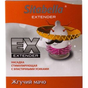 Стимулирующая насадка Sitabella Extender Жгучий мачо