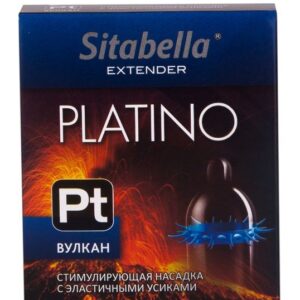 Стимулирующая насадка с усиками Platino Вулкан