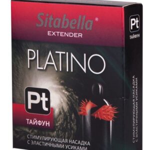 Стимулирующая насадка с шипиками по бокам Platino Тайфун