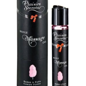 Массажное масло с ароматом сладкой ваты Huile de Massage Gourmande Barbe à Papa - 59 мл.