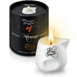 Массажная свеча с ароматом шоколада Bougie de Massage Gourmande Chocolat - 80 мл.