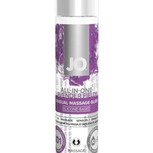 Массажный гель ALL-IN-ONE Massage Oil Lavender с ароматом лаванды - 30 мл.