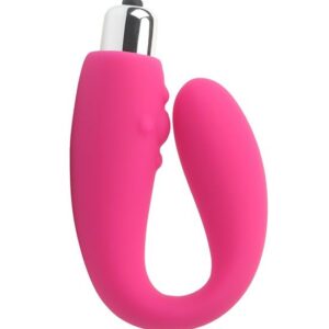 Розовый стимулятор G-точки и клитора SEE YOU 7-SPEED SILICONE FINGER