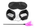 Набор фиксаций для эротических игр с перышком Sensual Seduction Kit