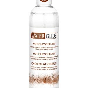 Лубрикант на водной основе с ароматом шоколада HOT CHOCOLATE - 300 мл.