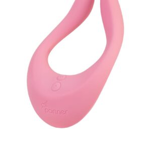 Розовый многофункциональный стимулятор для пар Satisfyer Endless Joy