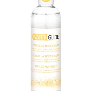 Лубрикант на водной основе с ароматом ванильного мороженого WATERGLIDE VANILLA ICECREAM - 300 мл.