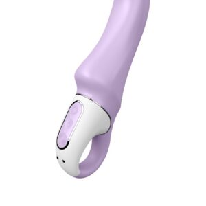 Сиреневый вибратор Satisfyer Charming Smile - 18,5 см.