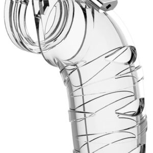 Мужской пояс верности №5 Transparent 5.5 Inch - 14 см.