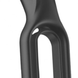 Черное двойное эрекционное виброкольцо N 88 Vibrating Rechargeable Cock Ring