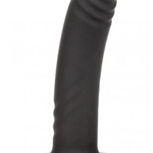 Черный анальный стимулятор 4.75” Ridged Probe - 12 см.