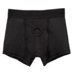 Черные трусы-боксеры BOUNDLESS BOXER BRIEF HARNESS L/XL