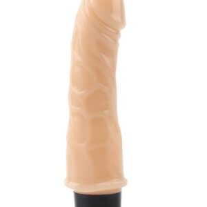 Телесный вибратор-реалистик 7 Vibrating Dildo - 18 см.