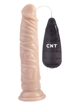 Телесный вибратор-реалистик 8.4 Stud Realistic Dildo - 21,4 см.