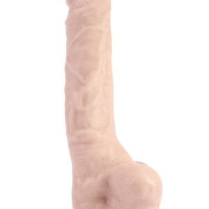 Телесный фаллоимитатор Sex Pleaser Dildo - 24,4 см.