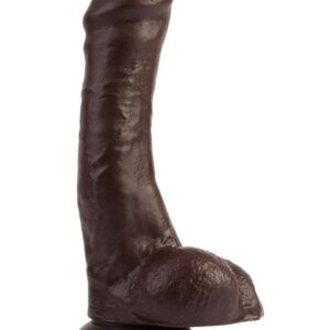 Коричневый фаллоимитатор Super Sex Cock - 20,5 см.