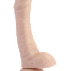 Телесный фаллоимитатор Super Sex Cock - 20,5 см.