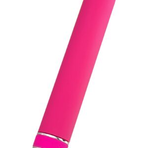 Розовый нереалистичный вибратор Mastick - 18 см.