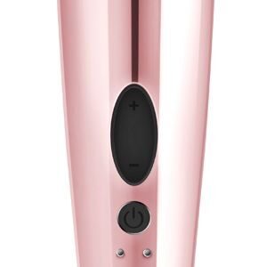 Черно-розовый вибромассажер Nouveau Wand Massager - 30 см.