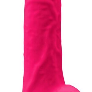 Розовый фаллоимитатор-реалистик Premium Dildo 9,5 Model 3 Premium - 24 см.