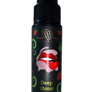 Спрей для горла Deep Throat с десенсибилизирующим эффектом и вкусом клубники - 50 мл.