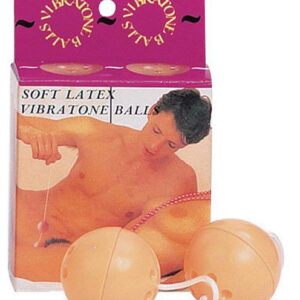 Вагинальные шарики со смещенным центром тяжести SOFT LATEX VIBRATONE BALL
