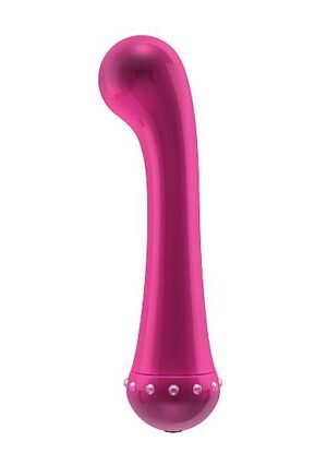 Вибратор для стимуляции точки G The Zircon Pink - 16,7 см.