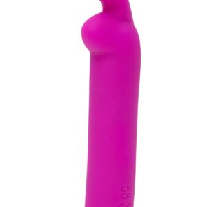 Лиловая вибропуля с ушками Rechargeable Rabbit Ears Bullet Vibrator