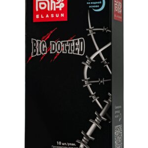 Презервативы с точками Elasun Big Dotted - 10 шт.